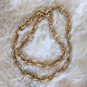 Michael Kors gold wrap chain
